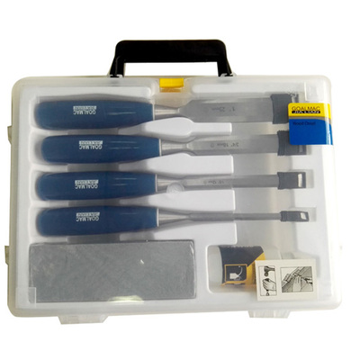 6pcs wood chisel set with oil  and oil stone